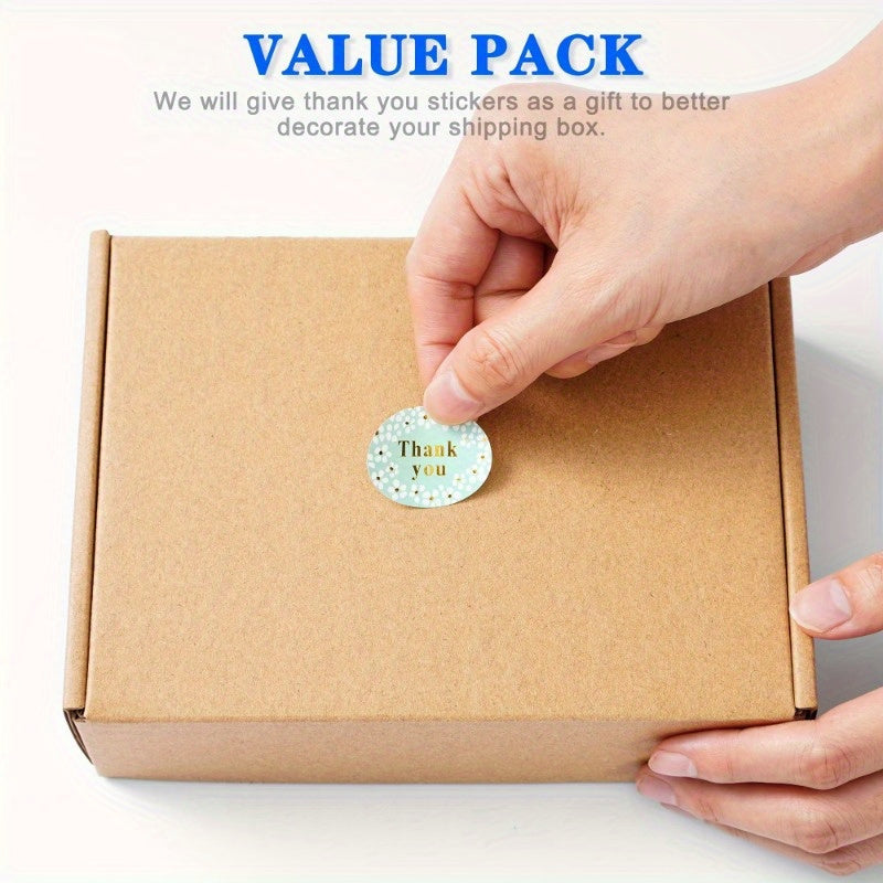 20-Pack Durable Cardboard Mailer Boxes for Shipping - Eco-Friendly