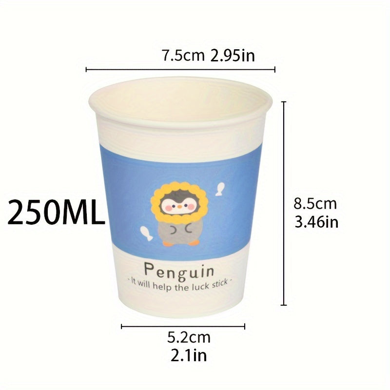 Paquet de 50 Gobelets en Papier Écologiques