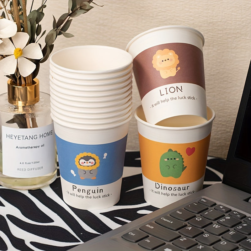 Paquet de 50 Gobelets en Papier Écologiques