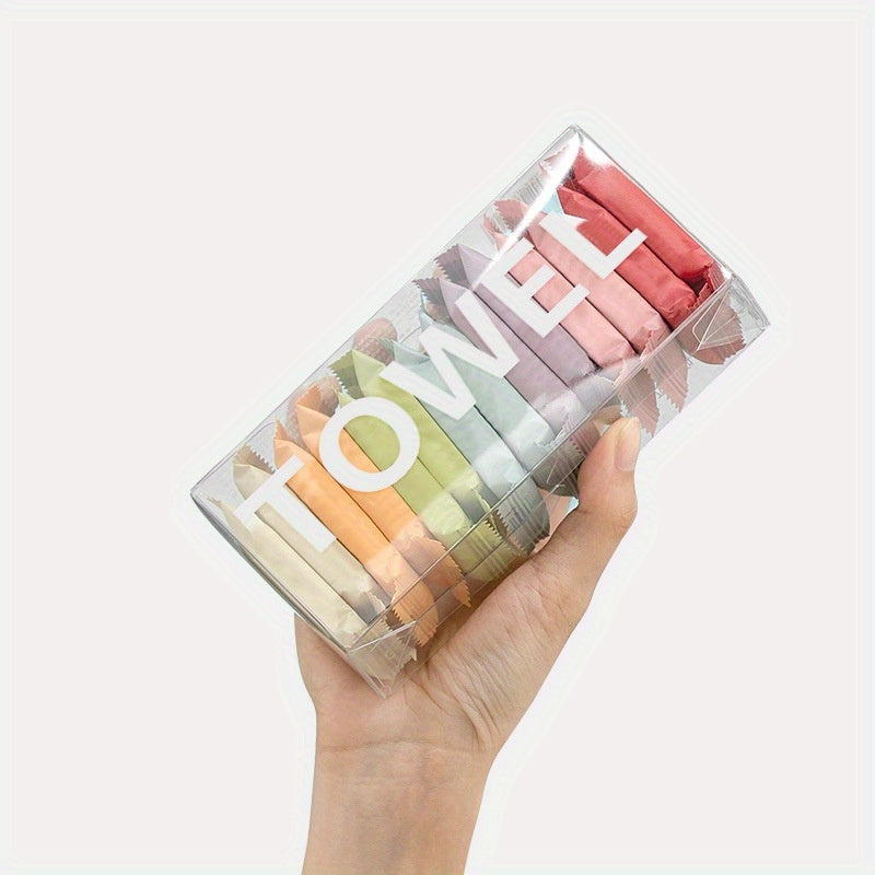 Serviettes comprimées en papier recyclé - Lot de 14 pièces