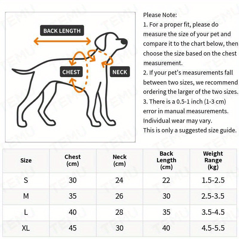 Robes adorables pour animaux de compagnie pour chiens et chat