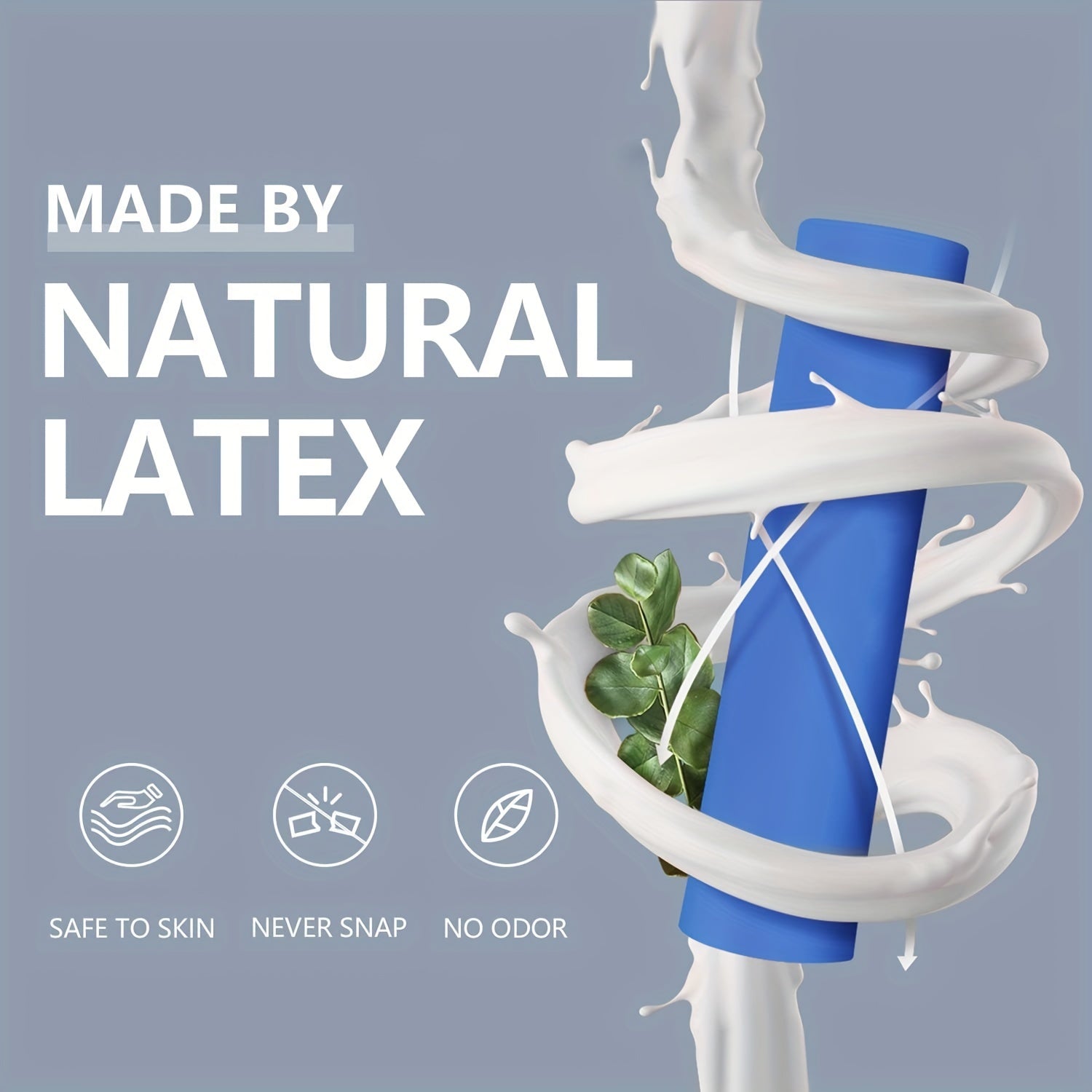 Bande de résistance élastique en latex pour entraînement Pilates