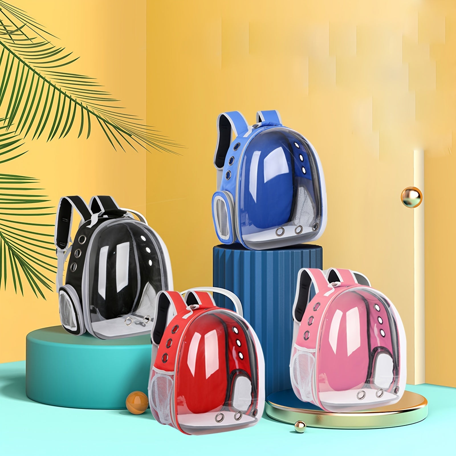 Sac à dos bulle portable pour animaux de compagnie pour chiens et chats -