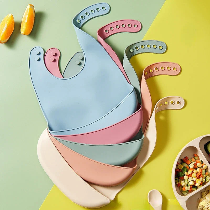 Bavoir Bébé Réglable Bavoirs Étanches