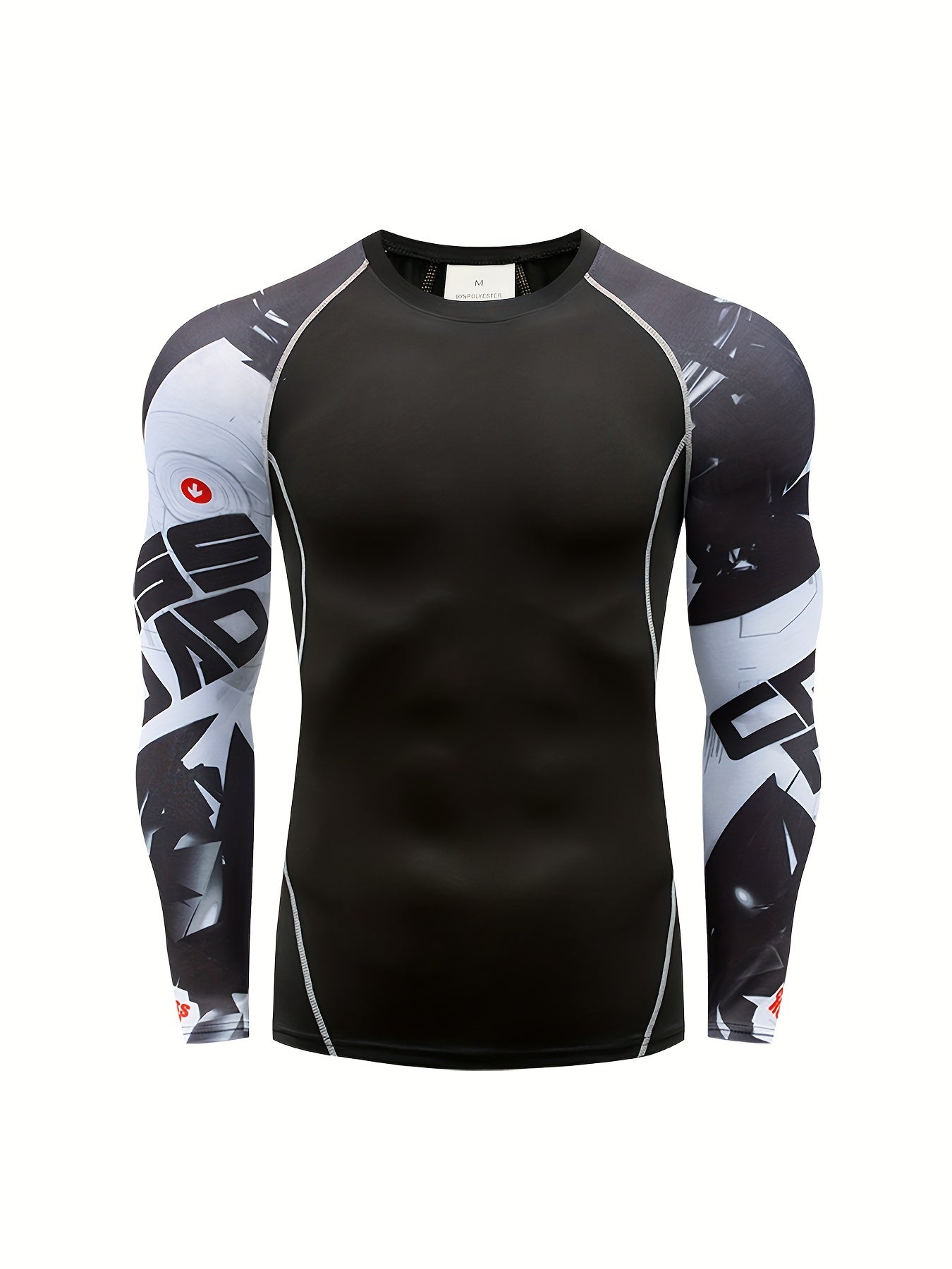 t-shirt à manches longues respirant casual à séchage rapide