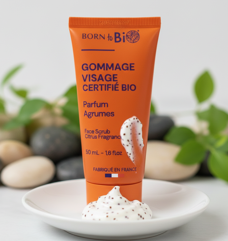 Gommage Visage Agrumes - Certifié Bio