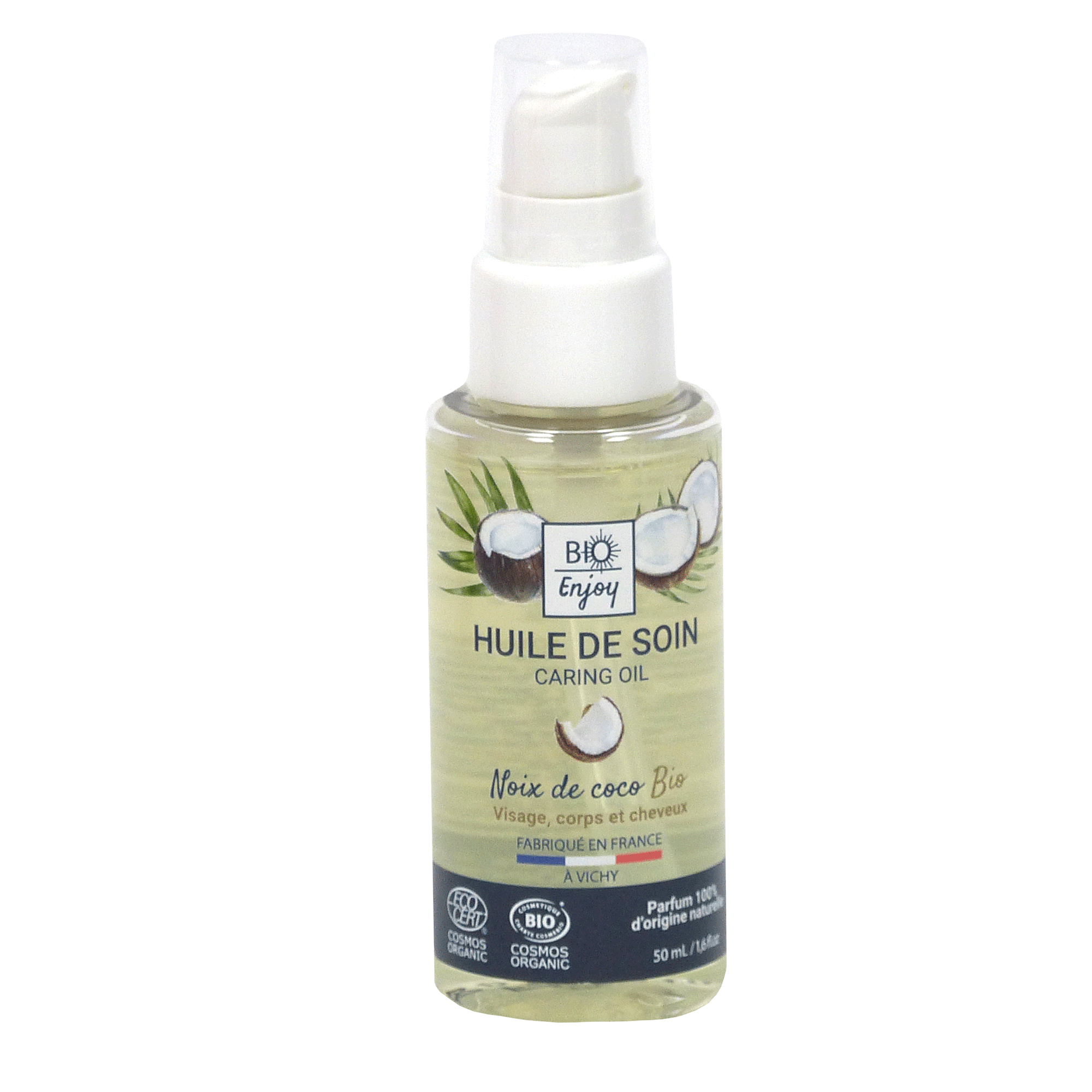 Huile de soin Noix de coco Bio Cosmos Organic  - BIO Enjoy 50mL