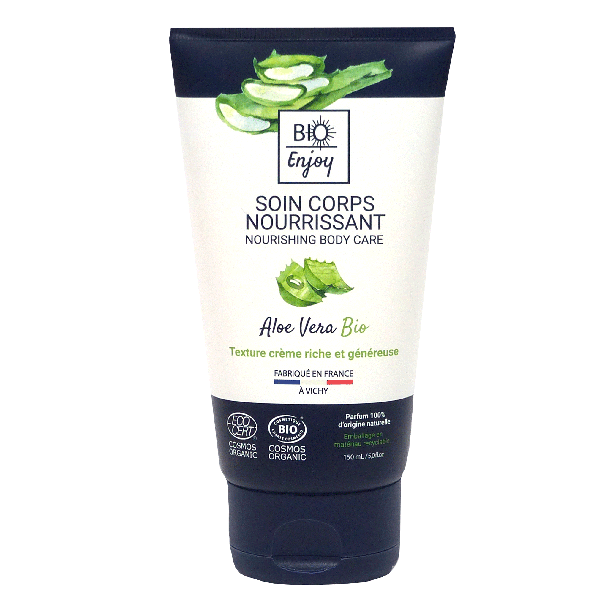 Soin corps nourrissant Aloe vera Bio Cosmos Organic  - BIO Enjoy 150mL